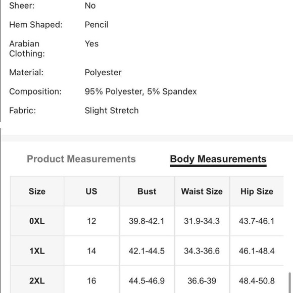 Shein plaid split hem bodycon, EUC - Picture 4 of 5